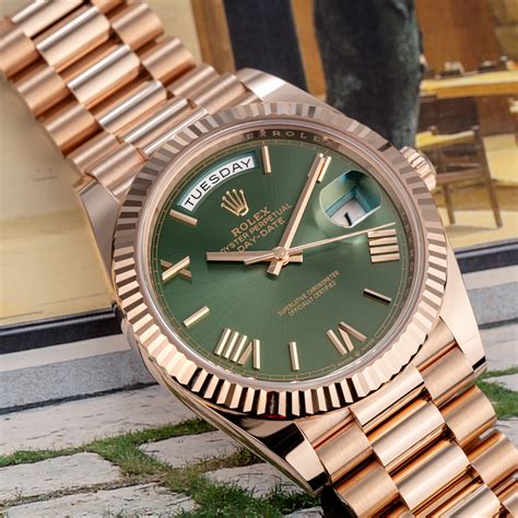 day date olive rolex|rolex day date models.